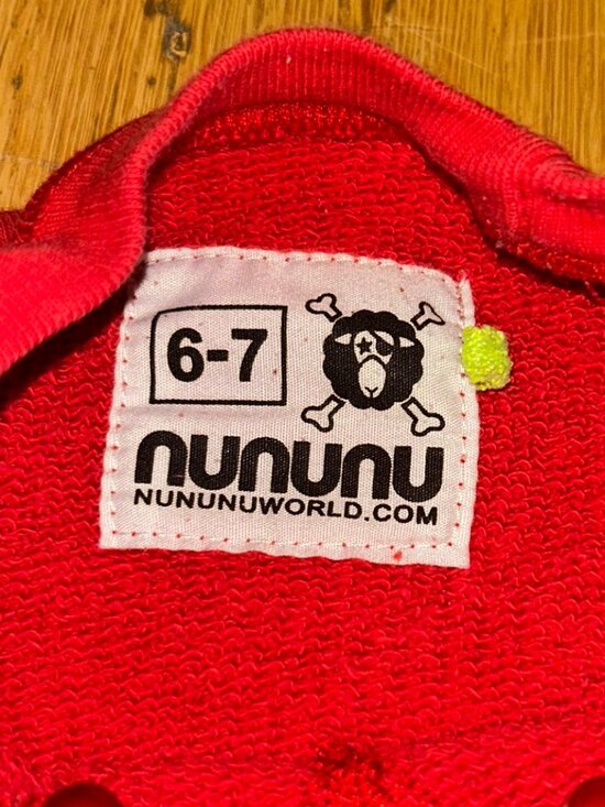 Nununu Kids Sweatshirt with Alien Print - Picture 2 of 2